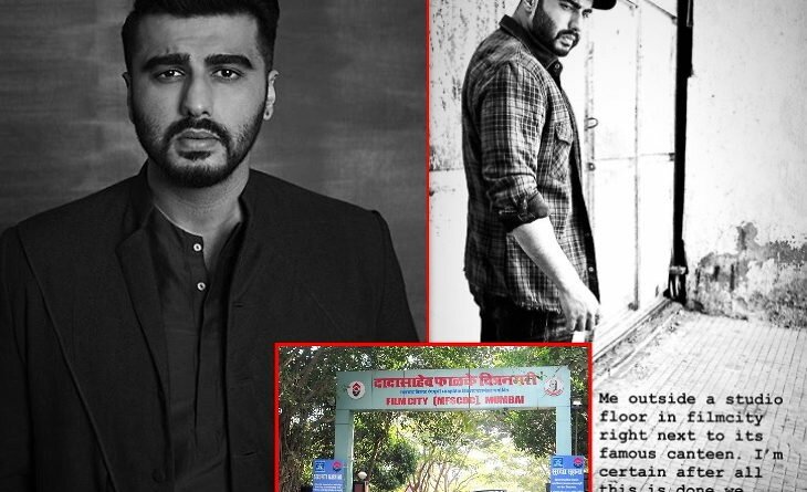 Arjun Kapoor remembers the set of Film City, wrote-