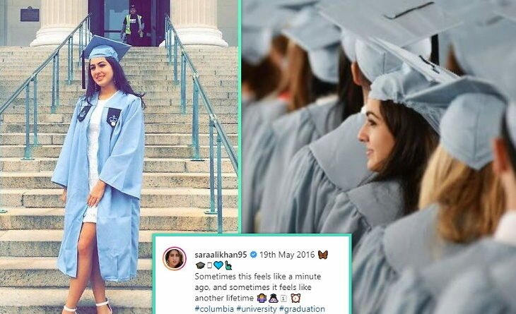 Sara Ali Khan graduated on this day two years ago, pens down an emotional post with howback pictures of ceremony