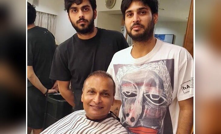 Anil Ambani and sons get grooming on Family Day, Tina posts photo and says to hold your loved ones